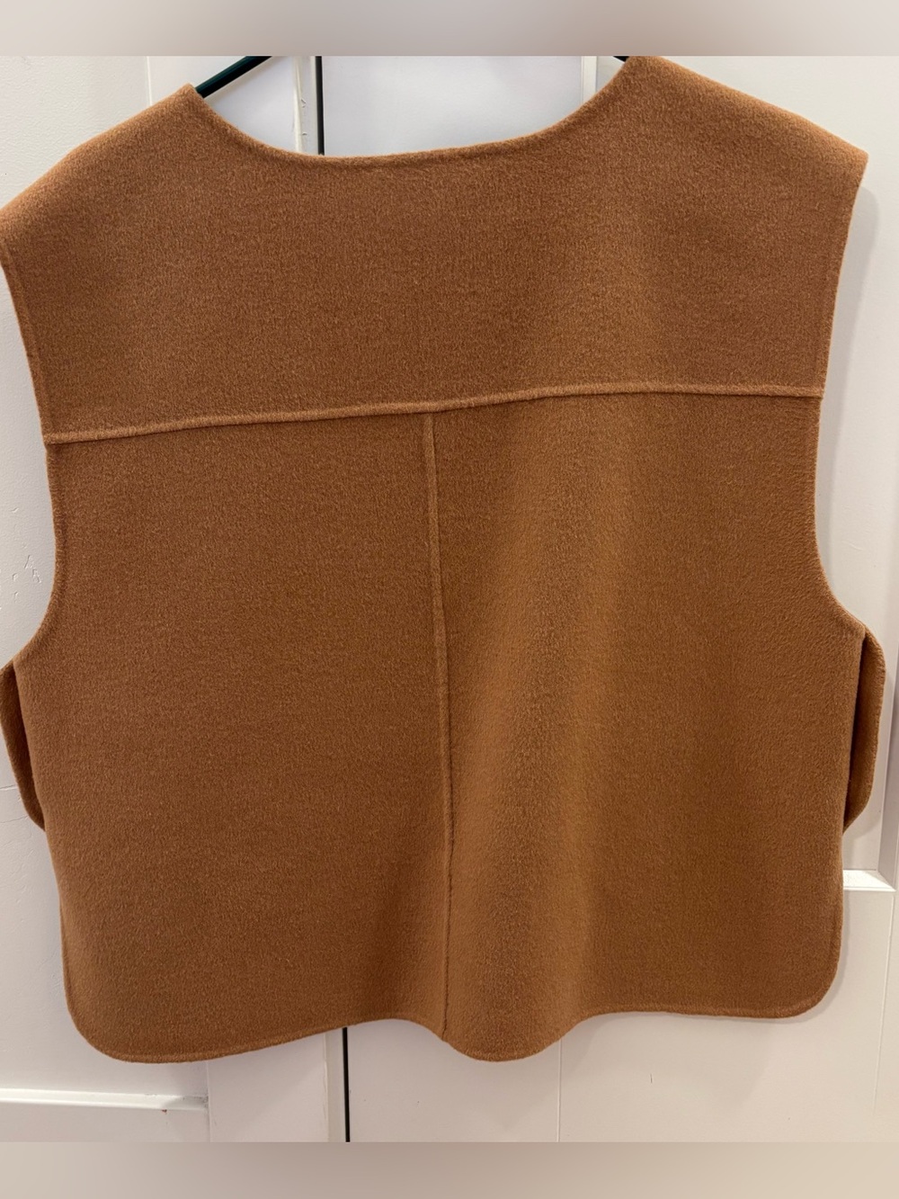 Sezane Aaron Jacket Camel - Size 10 - Picture 3 of 5